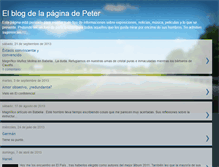 Tablet Screenshot of lapaginadepeter.blogspot.com