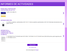 Tablet Screenshot of informes-arq5m.blogspot.com