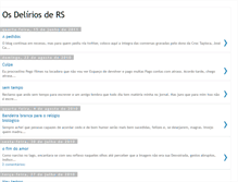Tablet Screenshot of osdeliriosders.blogspot.com