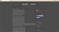 Desktop Screenshot of heartsfcnews.blogspot.com