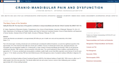 Desktop Screenshot of cranio-mandibularpain.blogspot.com