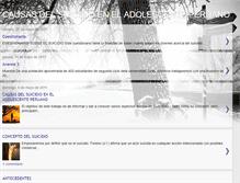 Tablet Screenshot of causasdelsuicidioeneladolescente.blogspot.com