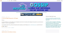 Desktop Screenshot of bigbrother10gossip.blogspot.com