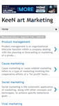 Mobile Screenshot of keenartmarketing.blogspot.com