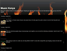 Tablet Screenshot of musickenya.blogspot.com