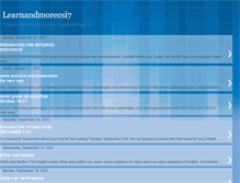 Tablet Screenshot of learnandmorecsi7.blogspot.com