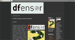 Desktop Screenshot of dfensor.blogspot.com