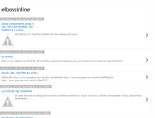 Tablet Screenshot of elbossinline.blogspot.com