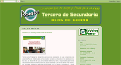 Desktop Screenshot of edublogpamer3secundaria.blogspot.com