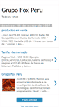 Mobile Screenshot of grupofoxperu.blogspot.com