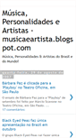 Mobile Screenshot of musicaeartista.blogspot.com