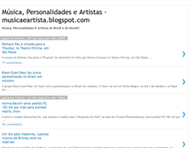 Tablet Screenshot of musicaeartista.blogspot.com