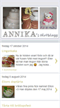 Mobile Screenshot of annikastartor.blogspot.com