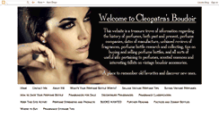 Desktop Screenshot of cleopatrasboudoir.blogspot.com