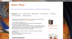 Desktop Screenshot of naukaipasja.blogspot.com