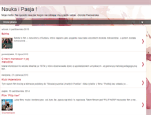 Tablet Screenshot of naukaipasja.blogspot.com