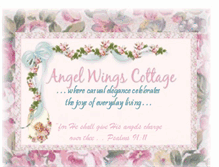 Tablet Screenshot of angelwingscottage.blogspot.com