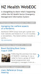 Mobile Screenshot of nzhealthwebeoc.blogspot.com