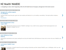 Tablet Screenshot of nzhealthwebeoc.blogspot.com
