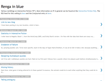 Tablet Screenshot of bluerenga.blogspot.com