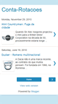 Mobile Screenshot of conta-rotacoes.blogspot.com