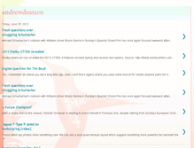 Tablet Screenshot of andrewdearcos.blogspot.com