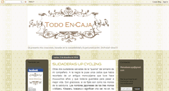 Desktop Screenshot of escogecaja.blogspot.com