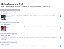 Tablet Screenshot of glitterlovetruth.blogspot.com