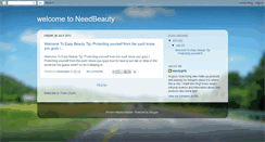 Desktop Screenshot of needbeauty.blogspot.com