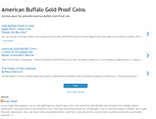 Tablet Screenshot of americanbuffalogoldproofcoin.blogspot.com