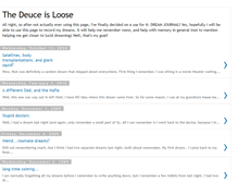 Tablet Screenshot of deuceisloose.blogspot.com