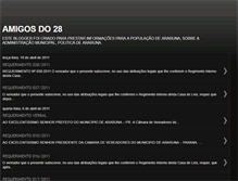 Tablet Screenshot of informativoolimpinho.blogspot.com