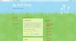 Desktop Screenshot of bestillbeth.blogspot.com