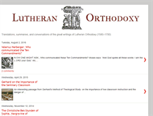 Tablet Screenshot of lutheranorthodoxy.blogspot.com