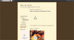 Desktop Screenshot of brevedecafe.blogspot.com