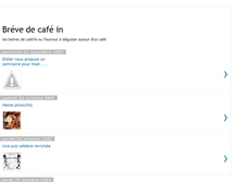 Tablet Screenshot of brevedecafe.blogspot.com