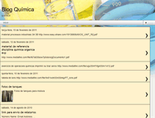 Tablet Screenshot of news-quimica.blogspot.com