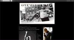 Desktop Screenshot of liveouturdreams.blogspot.com