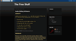 Desktop Screenshot of freeware-gnu.blogspot.com