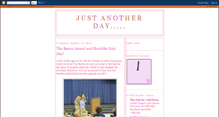 Desktop Screenshot of justanotherdayforus.blogspot.com