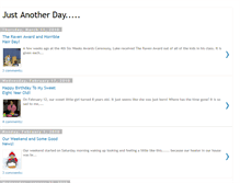 Tablet Screenshot of justanotherdayforus.blogspot.com