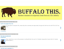 Tablet Screenshot of buffalothis.blogspot.com