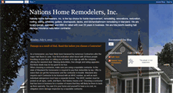 Desktop Screenshot of nationshomeremodelers.blogspot.com