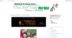 Desktop Screenshot of ministeriomanifestacaodivina.blogspot.com