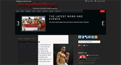 Desktop Screenshot of muaythai-indonesia.blogspot.com