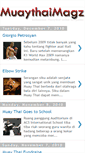 Mobile Screenshot of muaythai-indonesia.blogspot.com