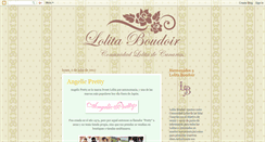 Desktop Screenshot of lolitaboudoir.blogspot.com