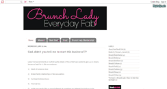 Desktop Screenshot of brunchladybooklife.blogspot.com