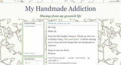 Desktop Screenshot of myhandmadeaddiction.blogspot.com