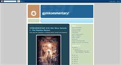 Desktop Screenshot of gymkommentary.blogspot.com